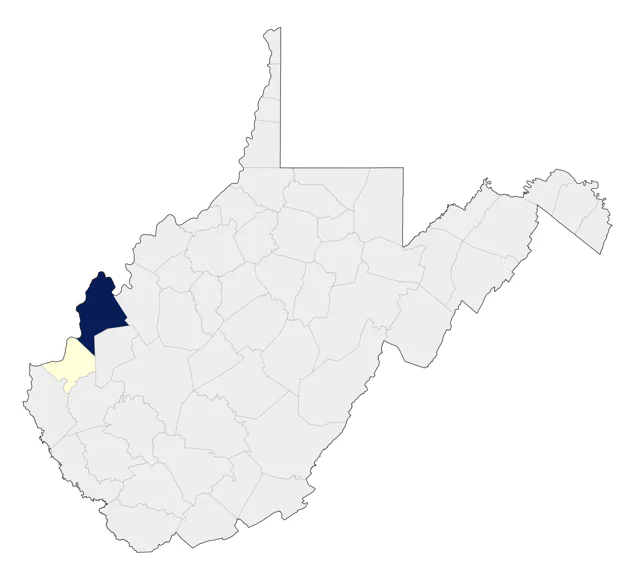 White-faced Ibis county map