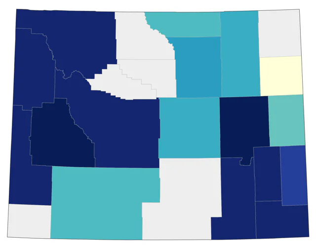 American Barn Owl county map