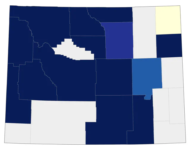 American Three-toed Woodpecker county map