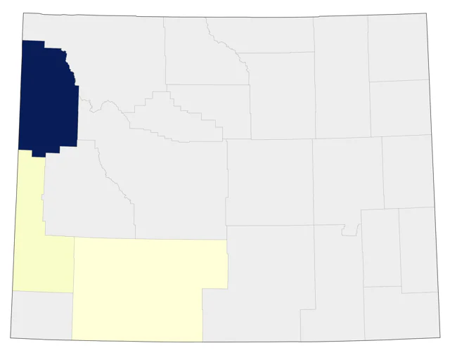 Ancient Murrelet county map