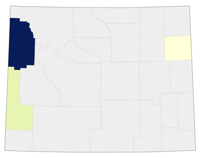 Barred Owl county map
