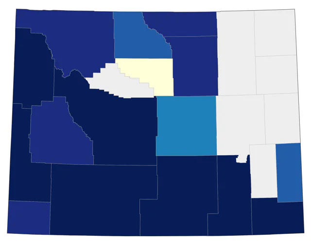 Black-chinned Hummingbird county map
