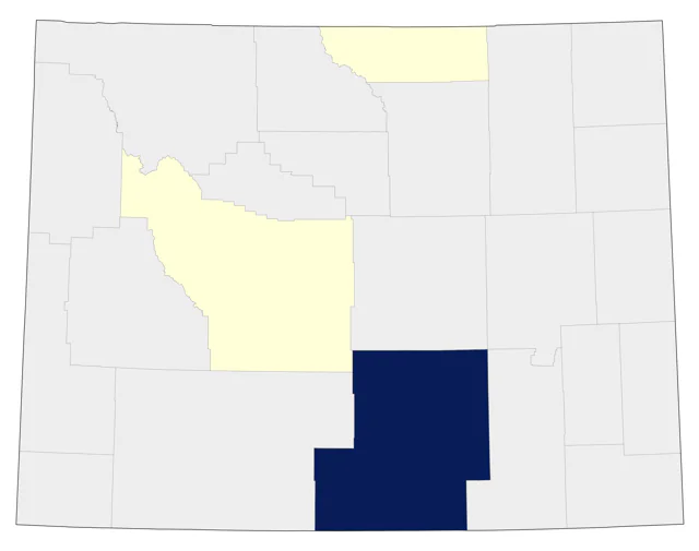 Brambling county map