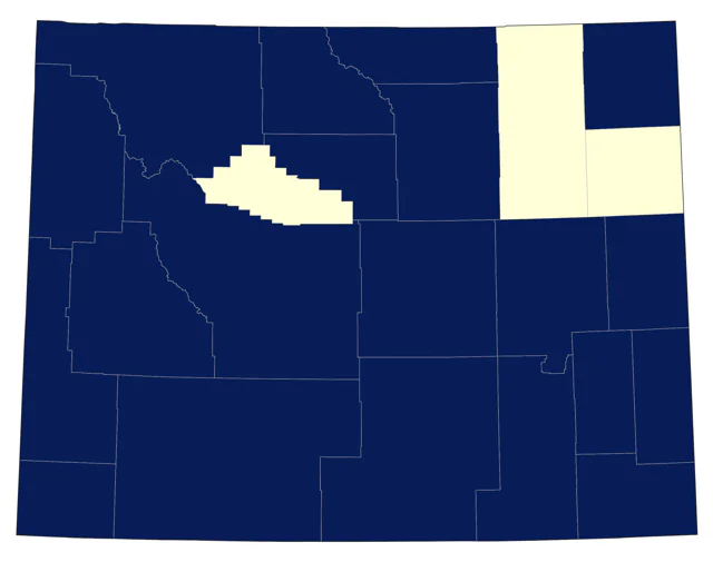 Broad-tailed Hummingbird county map