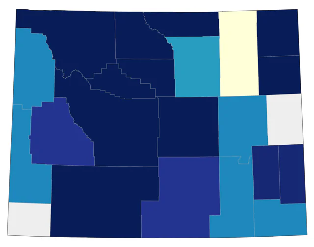 Canyon Wren county map