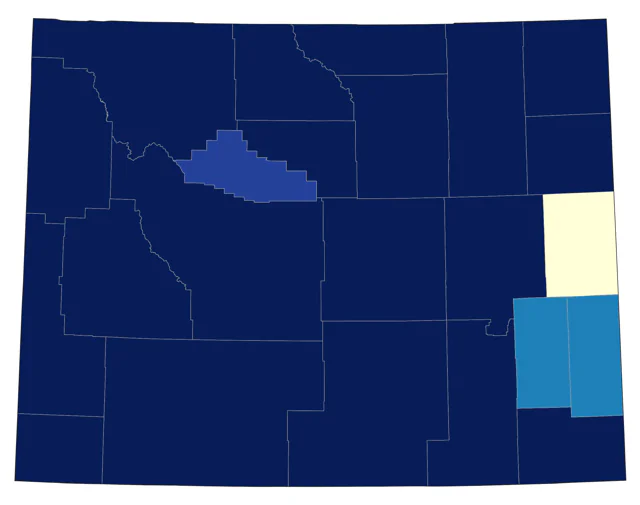 Cassin's Finch county map