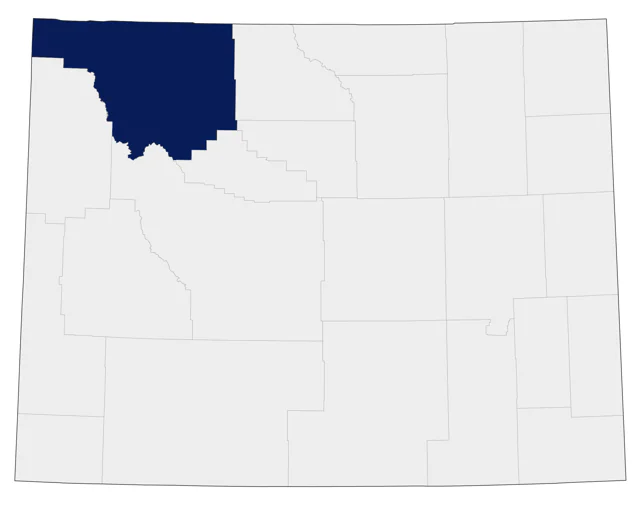 Common Shelduck county map