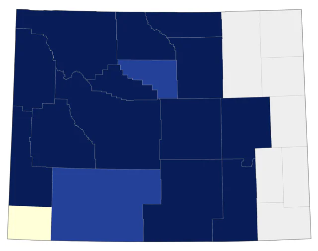 Dusky Grouse county map