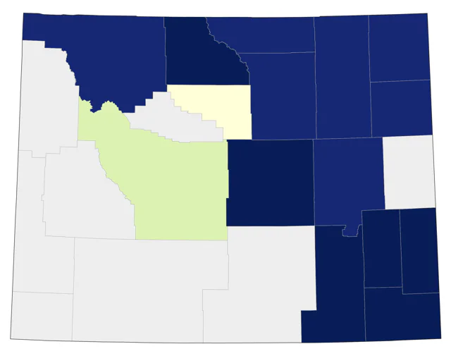 Eastern Screech-Owl county map