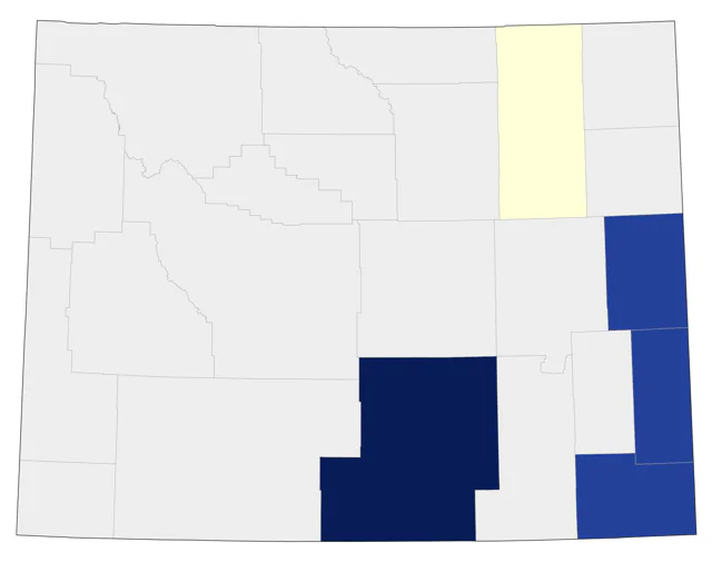 Gray-cheeked Thrush county map