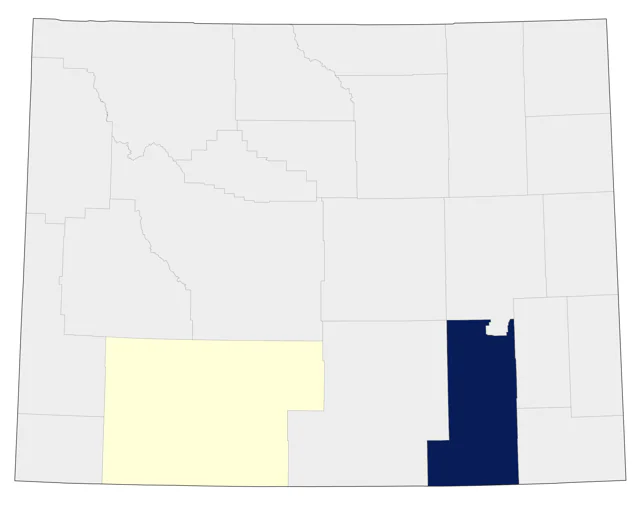 Great Black-backed Gull county map