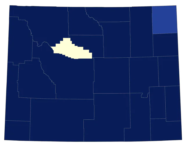 Greater Yellowlegs county map