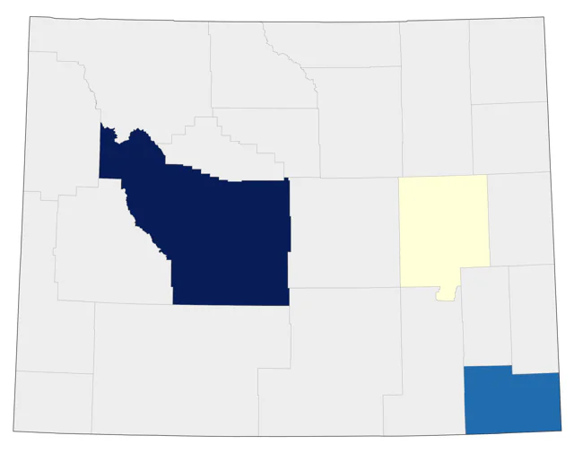 Indian Peafowl county map