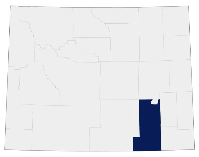 King Eider county map