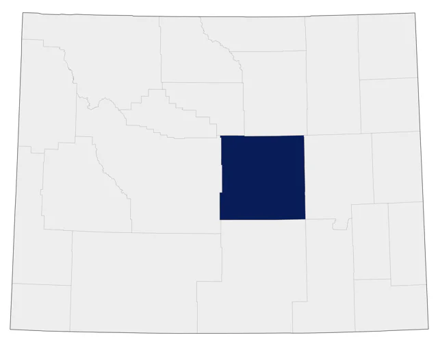 Laughing Gull county map