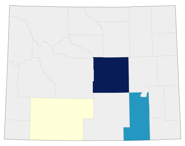 Little Gull county map