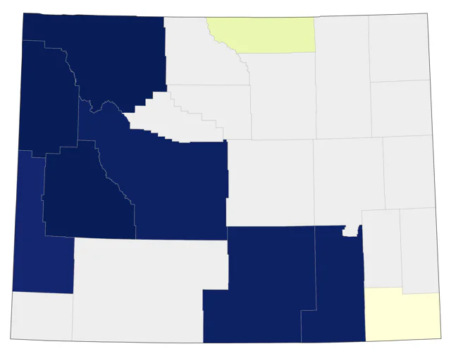 Northern Pygmy-Owl county map