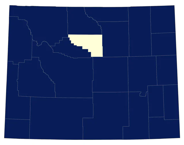 Ring-billed Gull county map