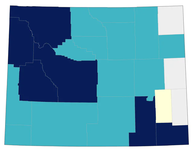 Rufous Hummingbird county map