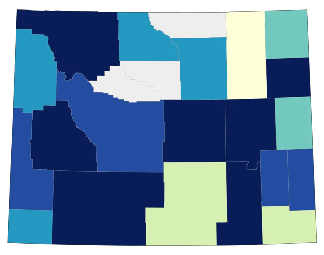 Sanderling county map