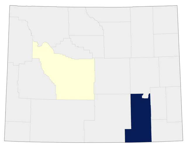 Sedge Wren county map