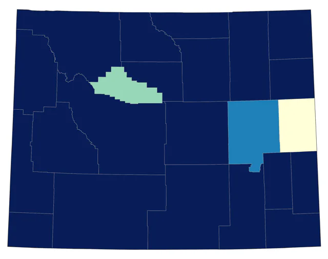 Sharp-shinned Hawk county map