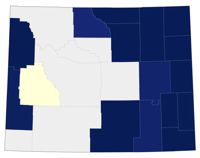 Sharp-tailed Grouse county map