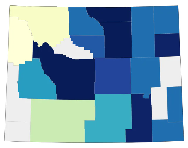 Snowy Owl county map