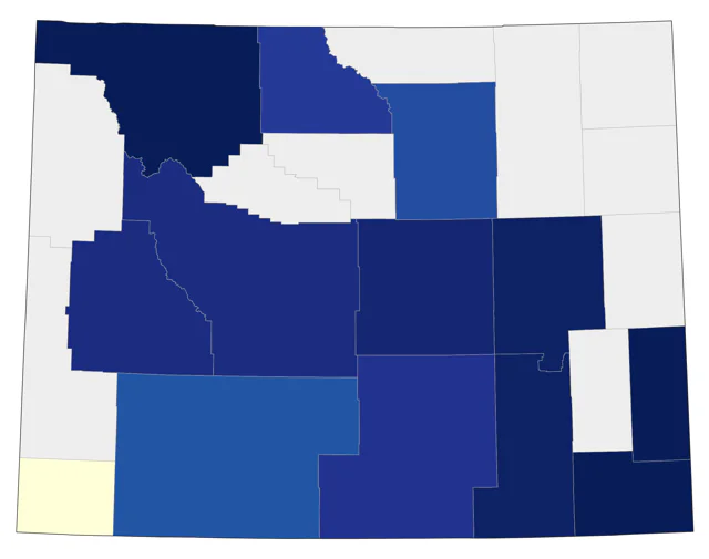 Summer Tanager county map