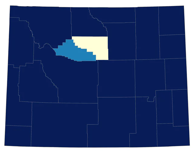 Swainson's Hawk county map