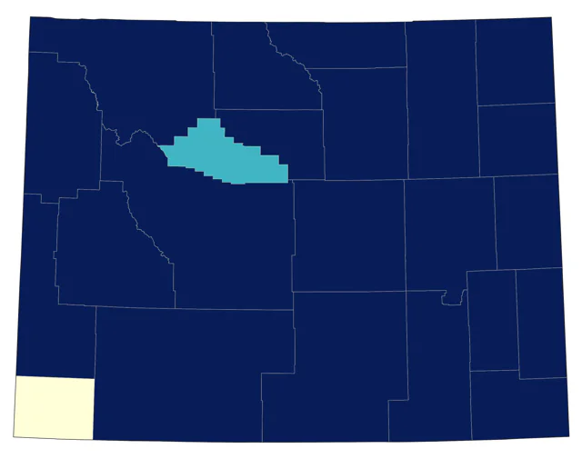 Swainson's Thrush county map