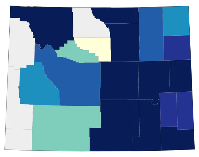 Thick-billed Longspur county map