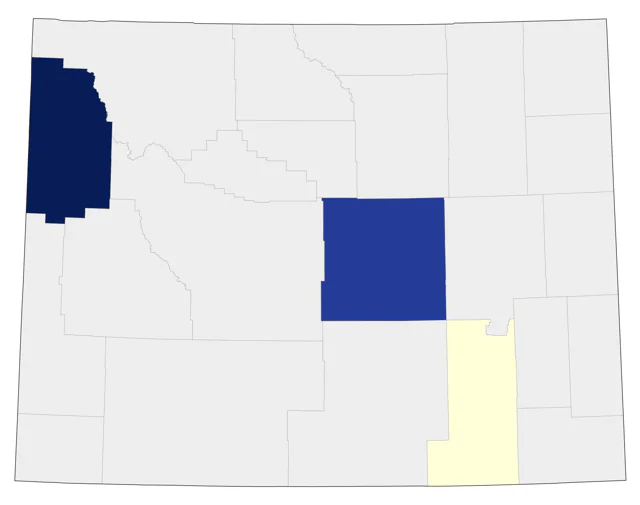 Tufted Duck county map