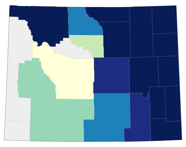 Upland Sandpiper county map