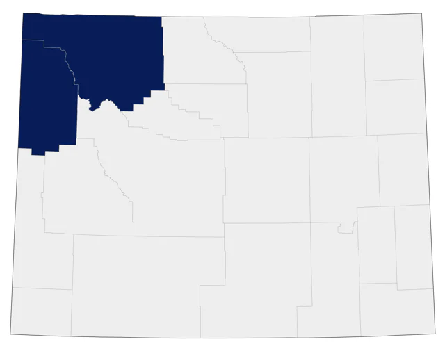 Whooper Swan county map
