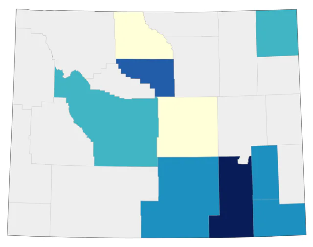 Yellow-bellied Sapsucker county map