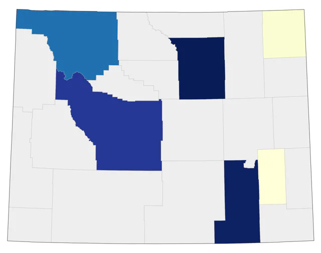 Yellow-billed Loon county map