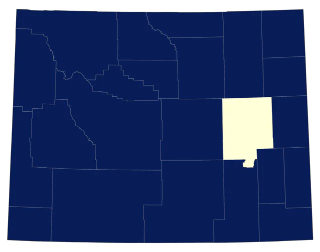 Yellow-headed Blackbird county map